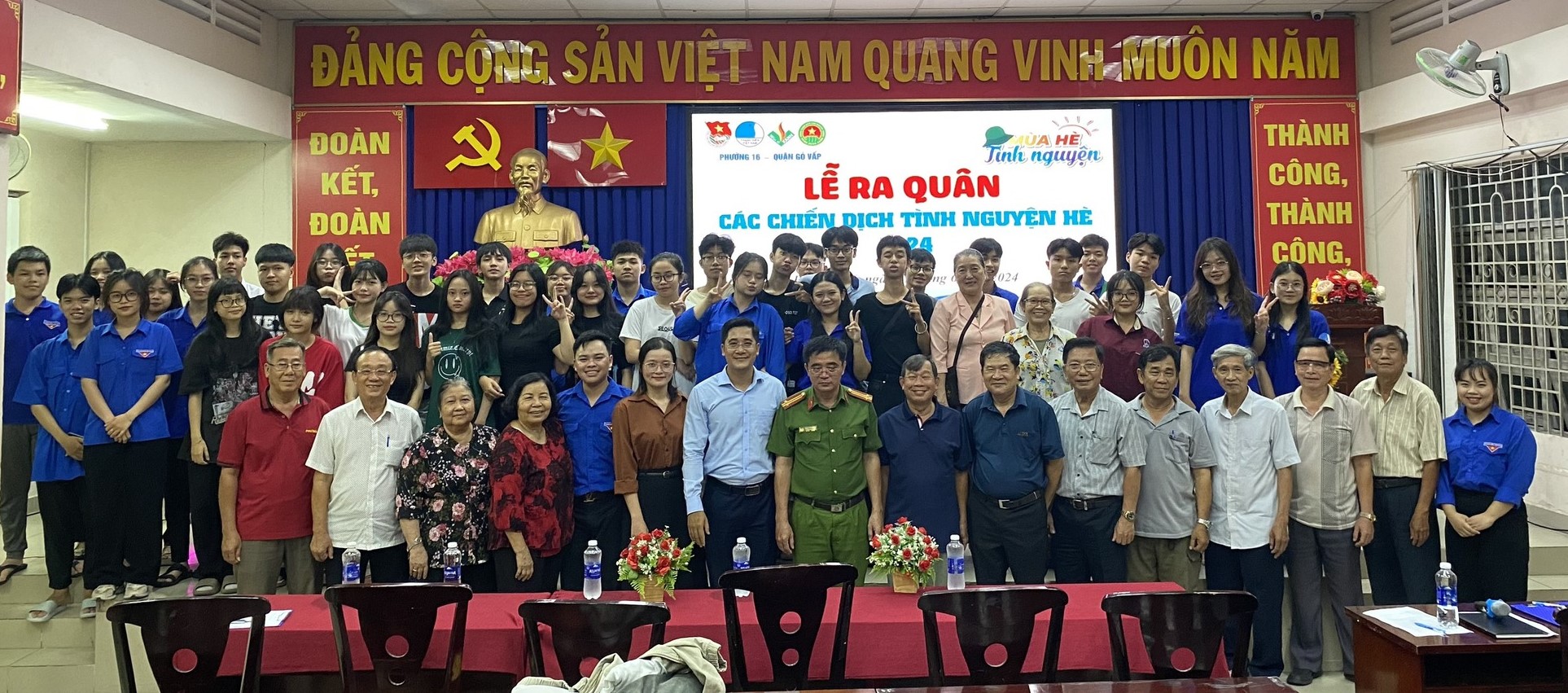 Lễ khai mạc hè với chủ đề “Thiếu nhi Thành phố làm theo lời Bác” và ra quân các chiến dịch tình nguyện hè